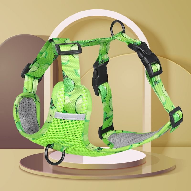 dog Harnesses; New style dog chest strap vest type big dog chest strap explosion-proof flush walking dog rope reflective pet traction rope dog Harnesses; New style dog chest strap vest type big dog chest strap explosion-proof flush walking dog rope reflective pet traction rope