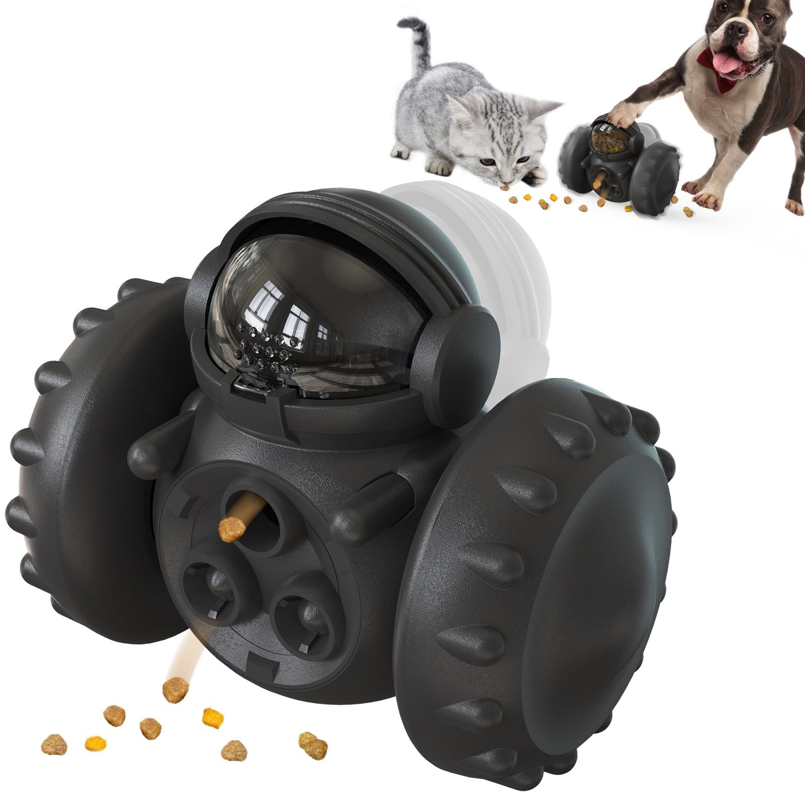 PawPartner Dog Tumbler Interactive Toys Increases Pet IQ Slow Feeder Labrador French Bulldog Swing Training Food Dispenser PawPartner Dog Tumbler Interactive Toys Increases Pet IQ Slow Feeder Labrador French Bulldog Swing Training Food Dispenser